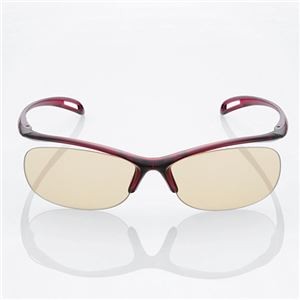 エレコム ブルーライト対策眼鏡“PC GLASSES"（65%カット） OG-YBLP01WN