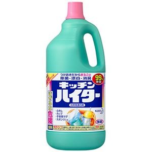 （まとめ） 花王 キッチンハイター 特大 2500ml 1本 【×5セット】