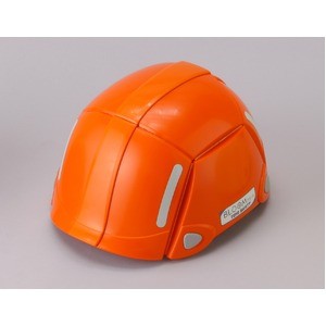 防災用折りたたみヘルメット BLOOM(オレンジ)【防災ヘルメット】