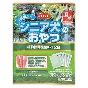 〔まとめ〕 ドッグフード ペットフード デビフ シニア犬のおやつ 乳酸菌 100g 48 セット 日本製 ドックフード ペット用品【代引不可】