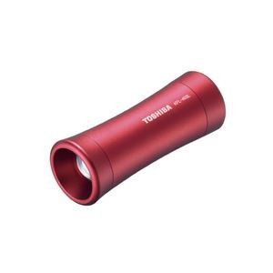 (まとめ）東芝 LEDランタン付ライトKFL-403L ワインレッド【×5セット】