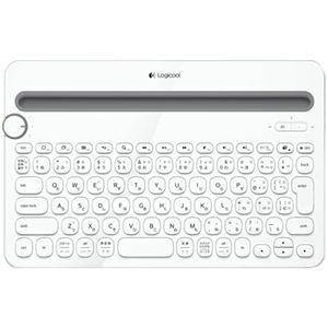 ロジクール Bluetooth マルチデバイスキーボード ホワイト K480WH