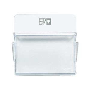 コクヨ マグネットポケット ハガキヨコ165×165mm 白 マク-510NW 1セット（6個）
