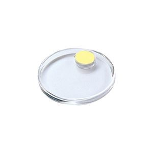 コクヨ 強力カラーマグネット＜クリヤー＞ φ40×6mm 黄 マク-T40NY 1セット（20個：2個×10パック）
