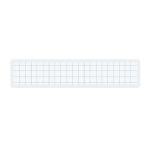 （まとめ）コクヨ マグネット見出し19×105mm 白 マク-411W 1セット（10個）【×5セット】