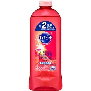 （まとめ）花王 キュキュットピンクグレープフルーツ つめかえ用 385ml 1本【×20セット】