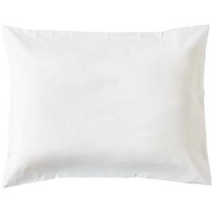 （まとめ）枕カバー 封筒型 50×90cmホワイト 1セット（3枚）【×10セット】