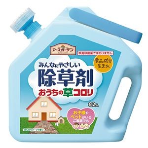 （まとめ）アース製薬 アースガーデンおうちの草コロリ 6L 1本 【×3セット】