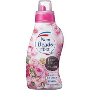 （まとめ）花王 ニュービーズジェル リュクスクラフト 本体 780g 1本 【×10セット】