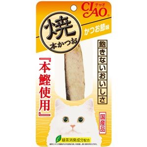 〔まとめ〕 キャットフード ペットフード CIAO 焼本かつお かつお節味 1本 24セット 日本製 猫用品 ペット用品【代引不可】