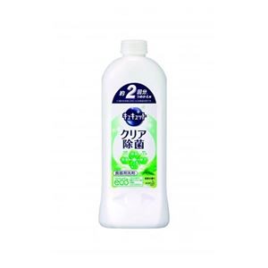（まとめ） 花王 キュキュット クリア除菌 緑茶の香り つめかえ用 385ml 【×20セット】