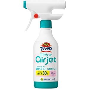 (まとめ) 花王 バスマジックリン エアジェット フルーティフローラルの香り 本体 430ml 1本 【×5セット】
