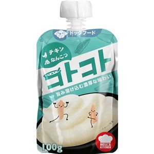 〔まとめ〕 ドッグフード ペットフード Hell's Kitchen ヘルズキッチン コトコトパウチ チキン＆なんこつ 100g 10セット