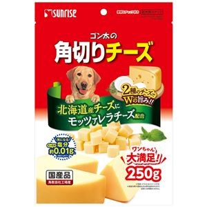 〔まとめ〕 ドッグフード 犬用品 ゴン太の角切りチーズ 250g 12セット Sunrise ドックフード ペットフード 愛犬 ペット