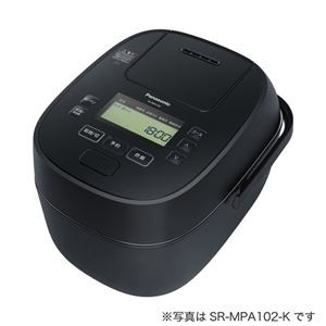 パナソニック 可変圧力IHジャー炊飯器(ブラック) SR-MPA182-K