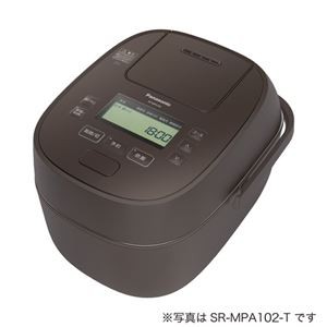 パナソニック 可変圧力IHジャー炊飯器(ブラウン) SR-MPA182-T