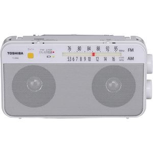 東芝 FM/AMステレオホームラジオ (ホワイト) TY-AR66(W)