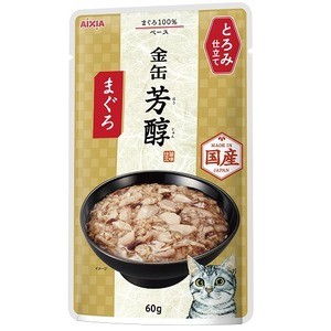 【まとめ】金缶 芳醇 まぐろ とろみ仕立て 60g［猫用フード］【×48セット】