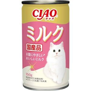 （まとめ） CIAO ミルク 150g （ペットフード・猫用） 【×10セット】