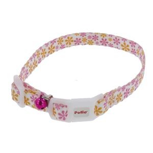 （まとめ）CAT COLLAR フラワーカラー ピンク【×5セット】 (猫用品/首輪)