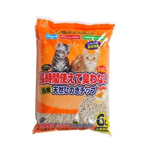 （まとめ）ペットプロ 長時間使えて臭わない 天然ひのきチップ 6L【×2セット】 (猫砂)