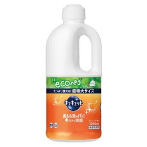 （まとめ） 花王 キュキュット つめかえ用 1250ml 【×2セット】