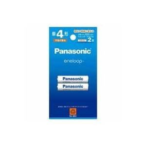 Panasonic エネループ充電式電池単4形 2本 BK-4MCD/2H