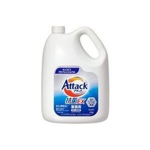 【まとめ】花王 アタック抗菌EX 業務用 4kg【×3セット】