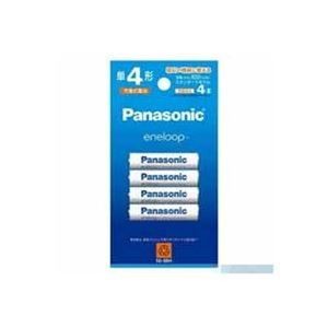 【まとめ】Panasonic エネループ充電式電池単4形 4本 BK-4MCD/4H【×3セット】