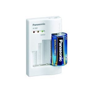 【まとめ】 Panasonic 電池チェッカー FF-991P-W 【×5セット】