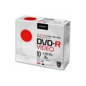 【まとめ】 HIDISC 録画用DVD-R 120分 10枚 TYDR12JCP10SC 【×5セット】