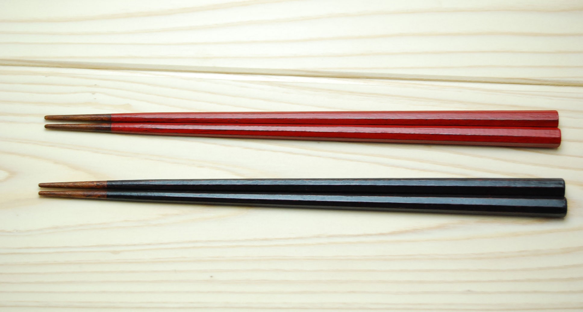 3.0八角箸（越前漆器）