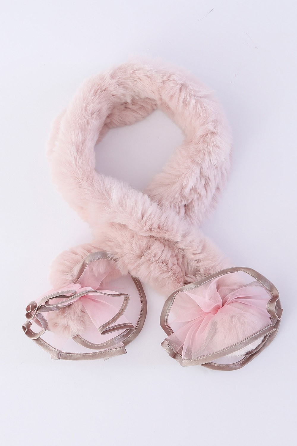 レッキスニッティングマフラー　PINK