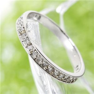 0.2ct ダイヤリング 指輪 エタニティリング 17号