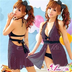 水着☆ワンピース／体型カバー／ラッシュガード／bkn-p016