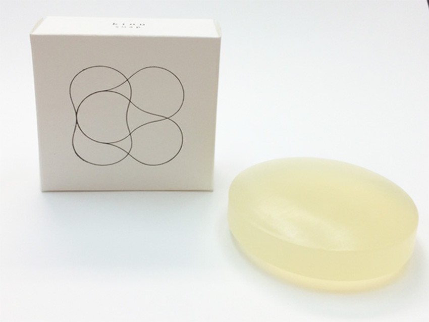 絹でつくった石けん80g