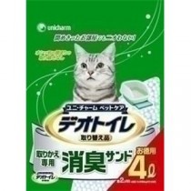 ユニ・チャーム 1週間消臭抗菌デオトイレ専用消臭サンド4L 【ペット用品】