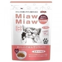 アイシア MiawMiawカリカリ小粒ささみ580g 【ペット用品】【代引不可】