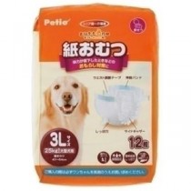 ヤマヒサ ペティオ 老犬介護用 紙おむつ 3L 12枚 【ペット用品】