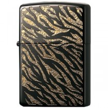 ジッポー(ZIPPO) ゼブラ柄 2BNG-ZEB ゴールド
