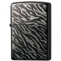 ジッポー(ZIPPO) ゼブラ柄 2BNS-ZEB シルバー