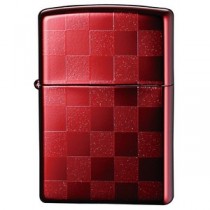 ジッポー(ZIPPO) GEOMETRIC 25CK-RED レッド（赤）