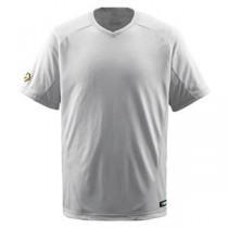 デサント（DESCENTE） ジュニアベースボールシャツ（Vネック） （野球） JDB202 シルバー 140