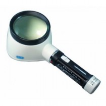 MIZAR-TEC（ミザールテック）　LEDライト付ハンドルーペ(拡大鏡 3.5倍) 　RF323