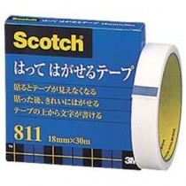 スコッチ 貼ってはがせるテープ（大巻） （1.8cm×30m）（76mm）