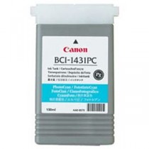 【純正品】 キヤノン（Canon） インクカートリッジ フォトシアン 型番：BCI-1431PC 単位：1個