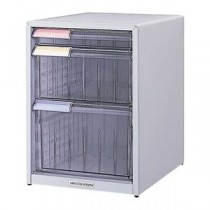 ナカバヤシメディシス・デスクトップタイプ A4 H410S 8段ベース MAD-204Nグレー