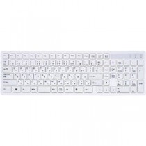アオテック コンパクト108キー日本語キーボード AOK-AP108WH