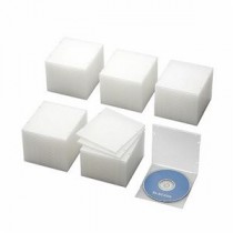 ELECOM（エレコム） Blu-ray／DVD／CDケース（スリム／PP／1枚収納） CCD-JPCS100CR