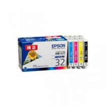 【純正品】 EPSON エプソン インクカートリッジ/トナーカートリッジ 【IC4CL32 4色パック】
